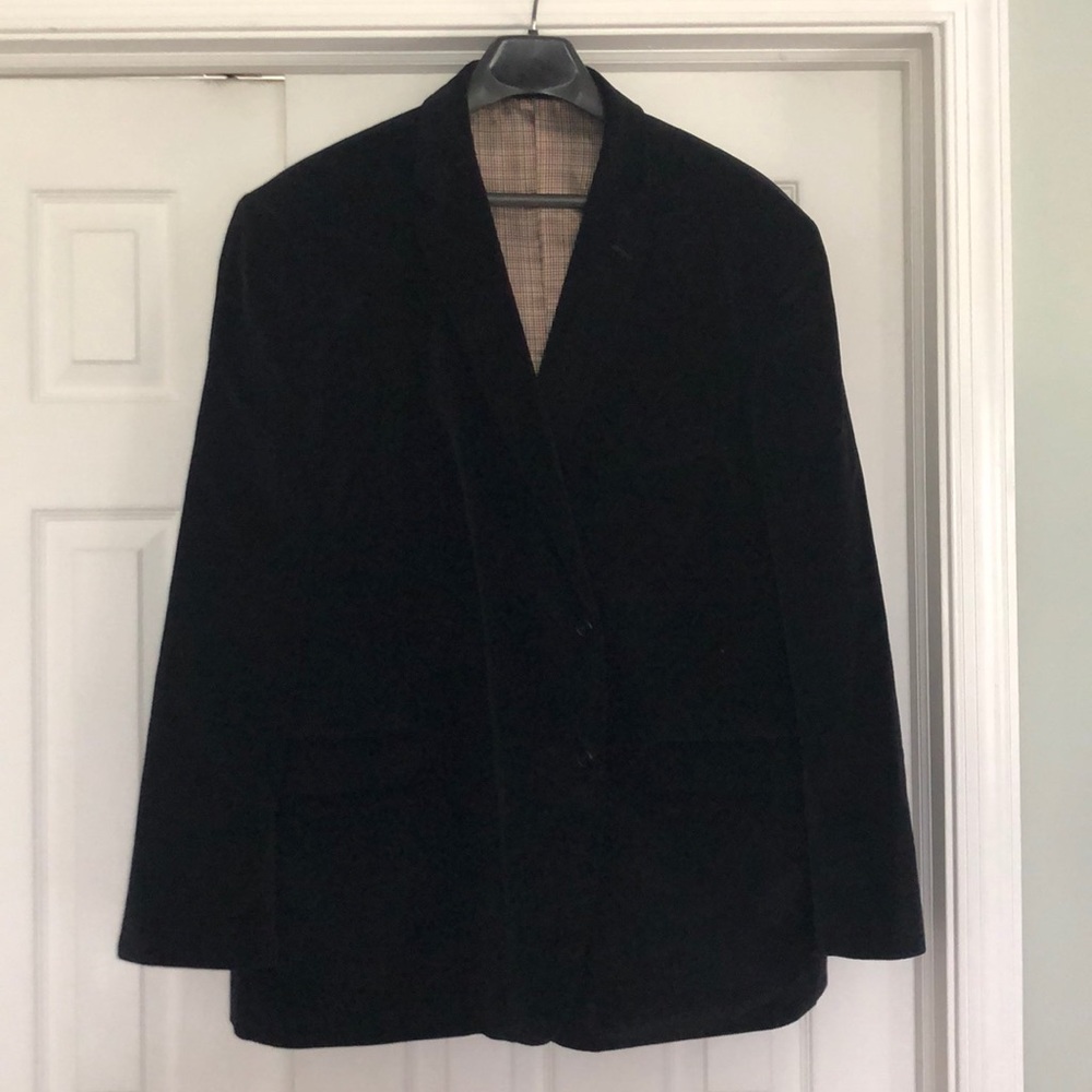 Black Corduroy Blazer